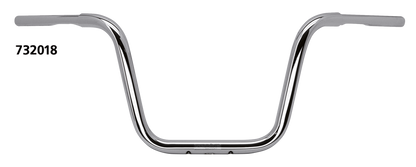 FEHLING 1 1/4 INCH FAT APE HANGER HANDLEBARS | Big Twin | Dyna | FX | FXR | KH | Kingpin | KR | Servi-Car | Softail | Sportster | Touring | XR