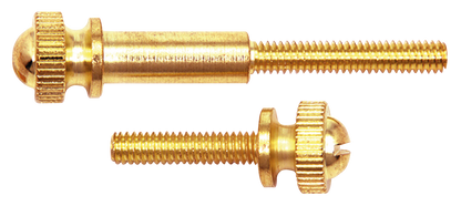 KNURLED BRASS ADJUSTER SCREWS FOR S&S SUPER E AND SUPER G