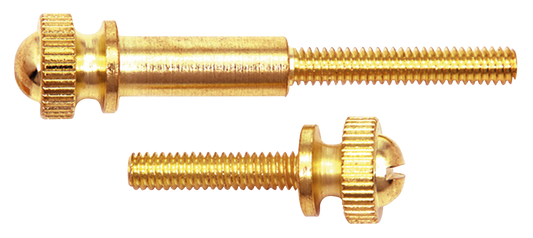 KNURLED BRASS ADJUSTER SCREWS FOR S&S SUPER E AND SUPER G