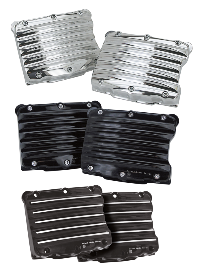 ROLAND SANDS DESIGN NOSTALGIA ROCKER BOX COVERS FOR TWIN CAM