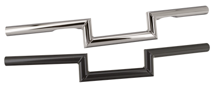ZODIAC CUSTOM PRODUCTS ONE INCH DIAMETER Z-BAR HANDLEBARS | Big Twin | Dyna | FX | FXR | KH | Kingpin | KR | Servi-Car | Softail | Sportster | Touring | XR
