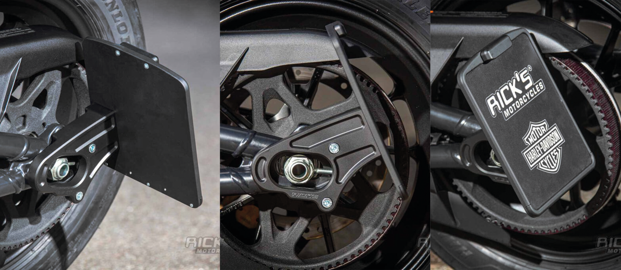 RICK'S LICENSE PLATE SIDE MOUNT FOR RH1250S SPORTSTER S | RH Sportster