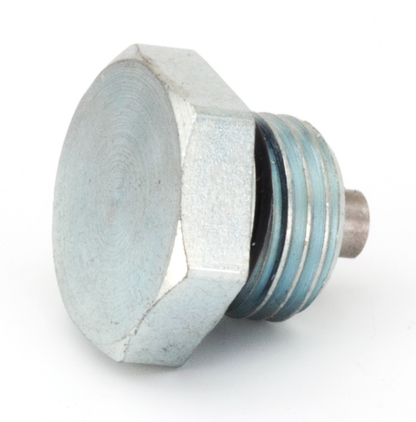 OIL TANK DRAIN PLUG - 1/2-20 threaded as stock on FLT 1981-1992 and FXR 1982-1985, as well as many aftermarket oil tanks, Zinc plated, 7/8" hex head, OEM 706A replica, Colony (OEM 60346-65, 60348-65B, 706A)