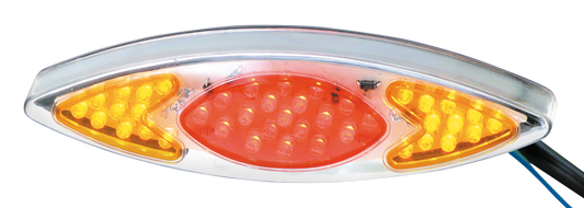 UNIVERSAL LED TAILLIGHT WITH INTEGRATED LED TURN SIGNALS