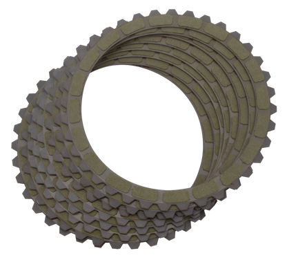 Fits Ironhead Sportster 1971-1984. Can be used in with OEM or aftermarket steel drive plates., The best clutch set-up available for these models, kit with 8 bonded friction plates and spacers (OEM 37985-71)