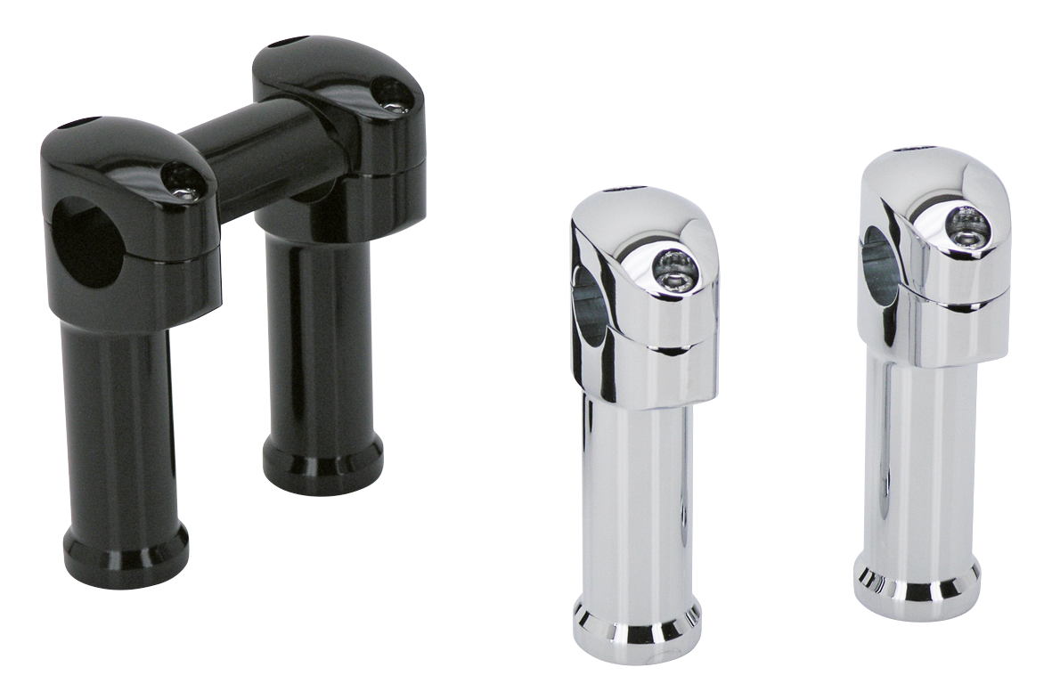ZODIAC FAT RISERS | Big Twin | Dyna | FX | FXR | Servi-Car | Softail | Sportster | Touring | Trike