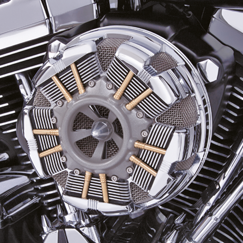CIRO RADIAL AIR CLEANER | Dyna | Softail | Touring | Trike