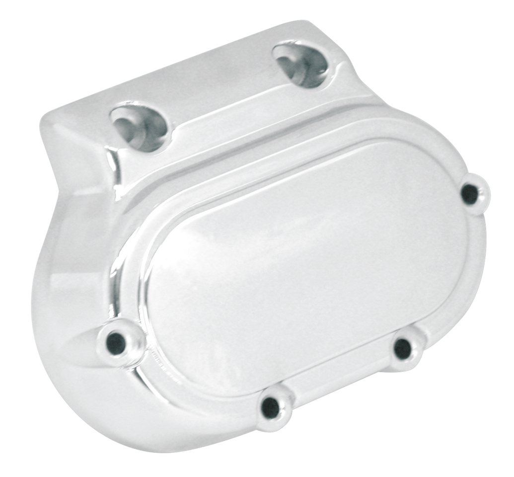 CHROME PLATED TRANSMISSION SIDE COVER | Dyna | Softail | Touring