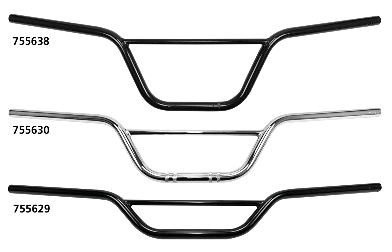 WESTLAND CUSTOMS 7/8" (22MM) DIAMETER SCRAMBLER HANDLEBARS | Street | Tube frame | XB