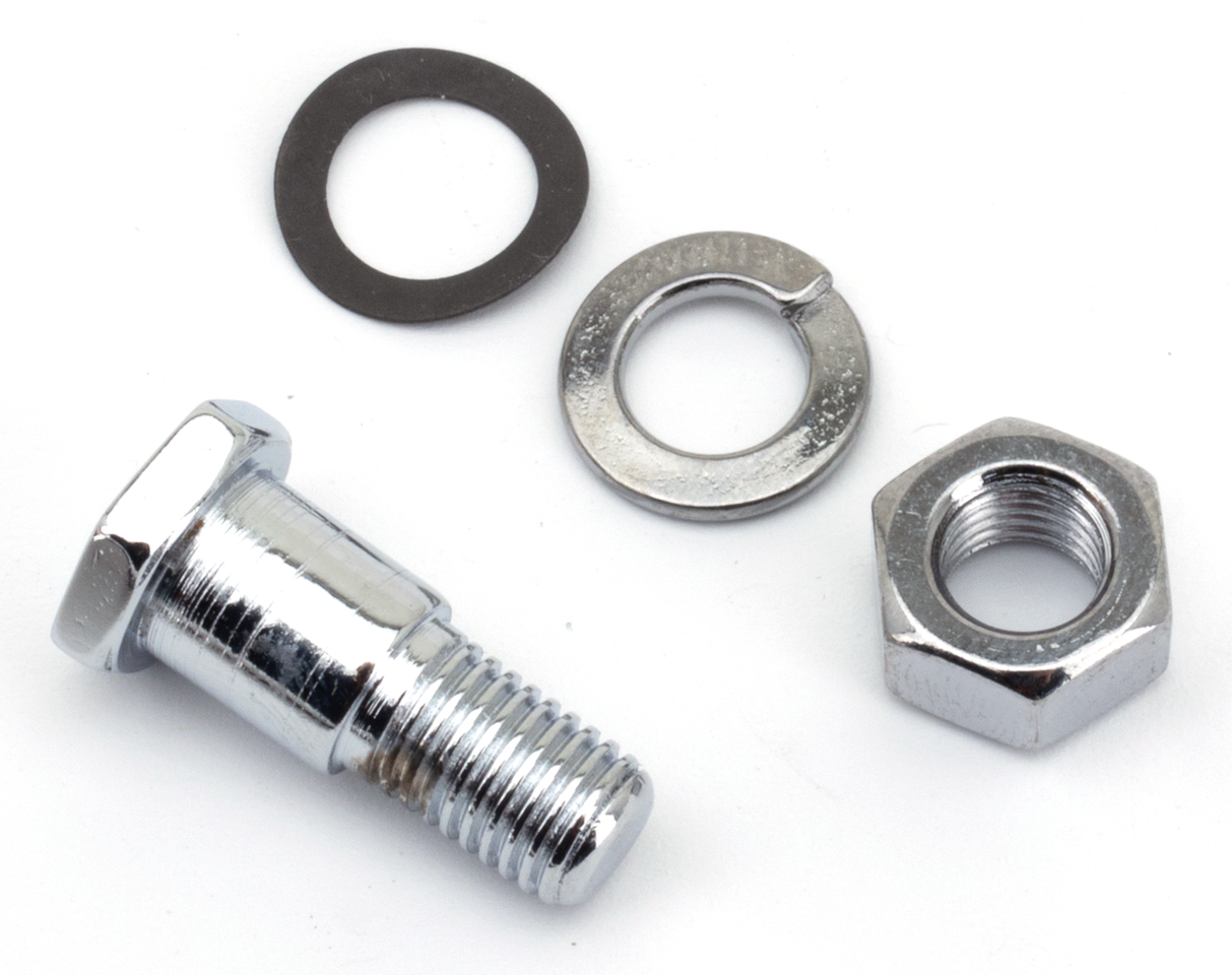 BIG TWIN HAND SHIFTER PARTS - Colony shifter rod end kit, white plated | Big Twin