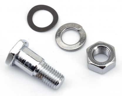 BIG TWIN HAND SHIFTER PARTS - Colony shifter rod end kit, white plated | Big Twin