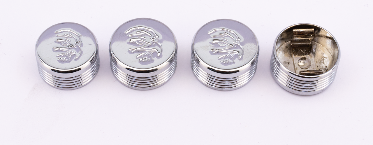 CHROME BOLT COVERS FOR HEX, ALLEN AND BUTTONHEAD BOLTS