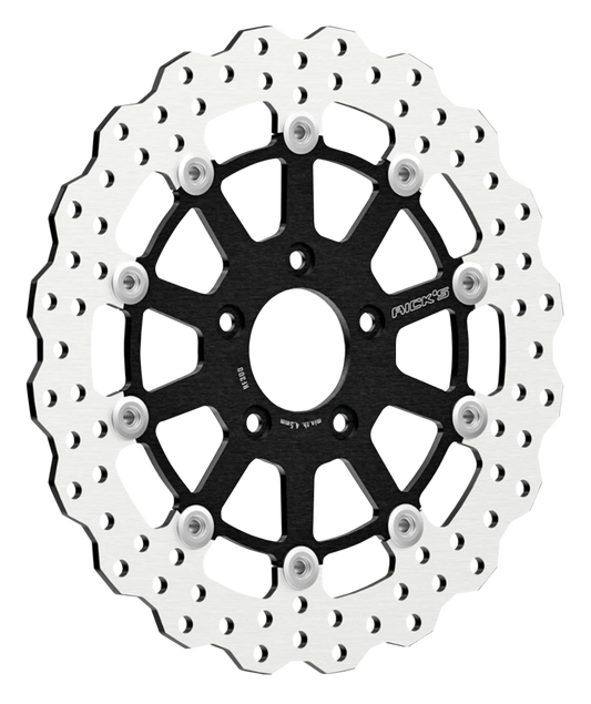RICK'S STEVE WAVE DESIGN DISC BRAKE ROTORS | Dyna | FXR | Softail | Sportster | Touring