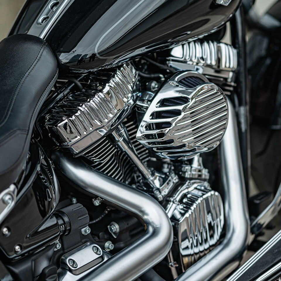 ROUGH CRAFTS ROCKER COVERS FOR MILWAUKEE EIGHT | Softail | Touring | Trike