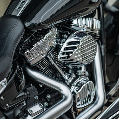 ROUGH CRAFTS ROCKER COVERS FOR MILWAUKEE EIGHT | Softail | Touring | Trike