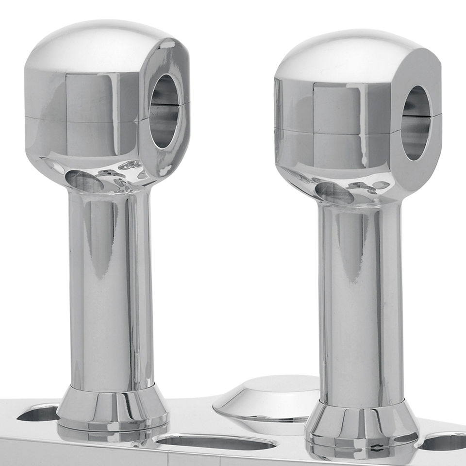 MÜLLER-BY-FEHLING HANDLEBAR RISERS | Big Twin | Dyna | FX | FXR | Servi-Car | Softail | Sportster | Touring | Trike