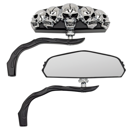 GENUINE ZODIAC SKULL-VISION MIRRORS