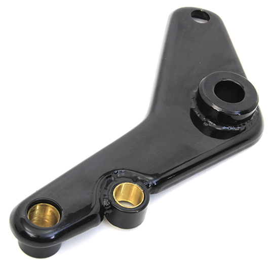 REAR BRAKE CALIPER BRACKET - Caliper mount bracket, black, V-Twin Mfg. (OEM 44166-73)

Rear caliper mount bracket, fits 4-speed FL and FX Big Twin 1973-1980. | Big Twin  |  FX