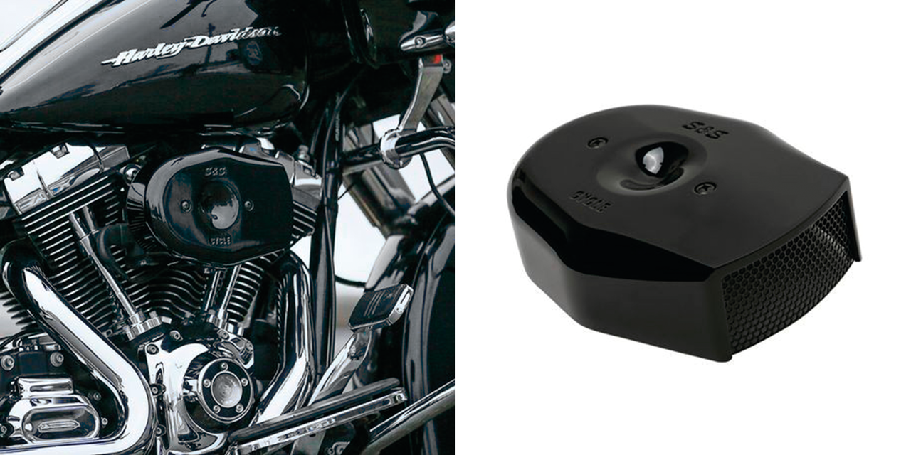 S&S STEALTH TRIBUTE AIR CLEANER | Dyna | Softail | Touring