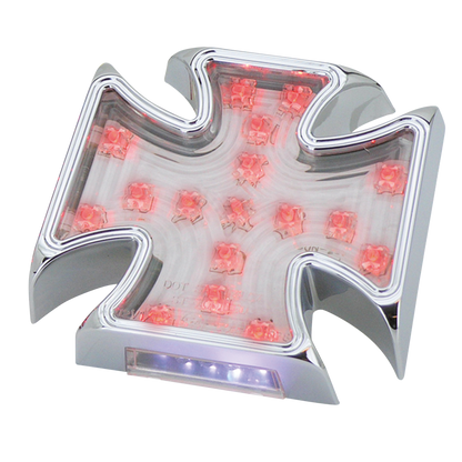 CHROME BILLET MALTESE STYLE LED TAILLIGHT