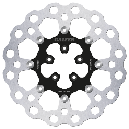 GALFER "BIG CUBIQ" DISC BRAKE ROTORS | Dyna | Softail | Sportster | Touring | V-Rod