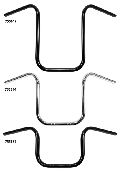WESTLAND CUSTOMS 7/8" (22MM) DIAMETER NARROW APE HANGER HANDLEBARS | Street | Tube frame | XB
