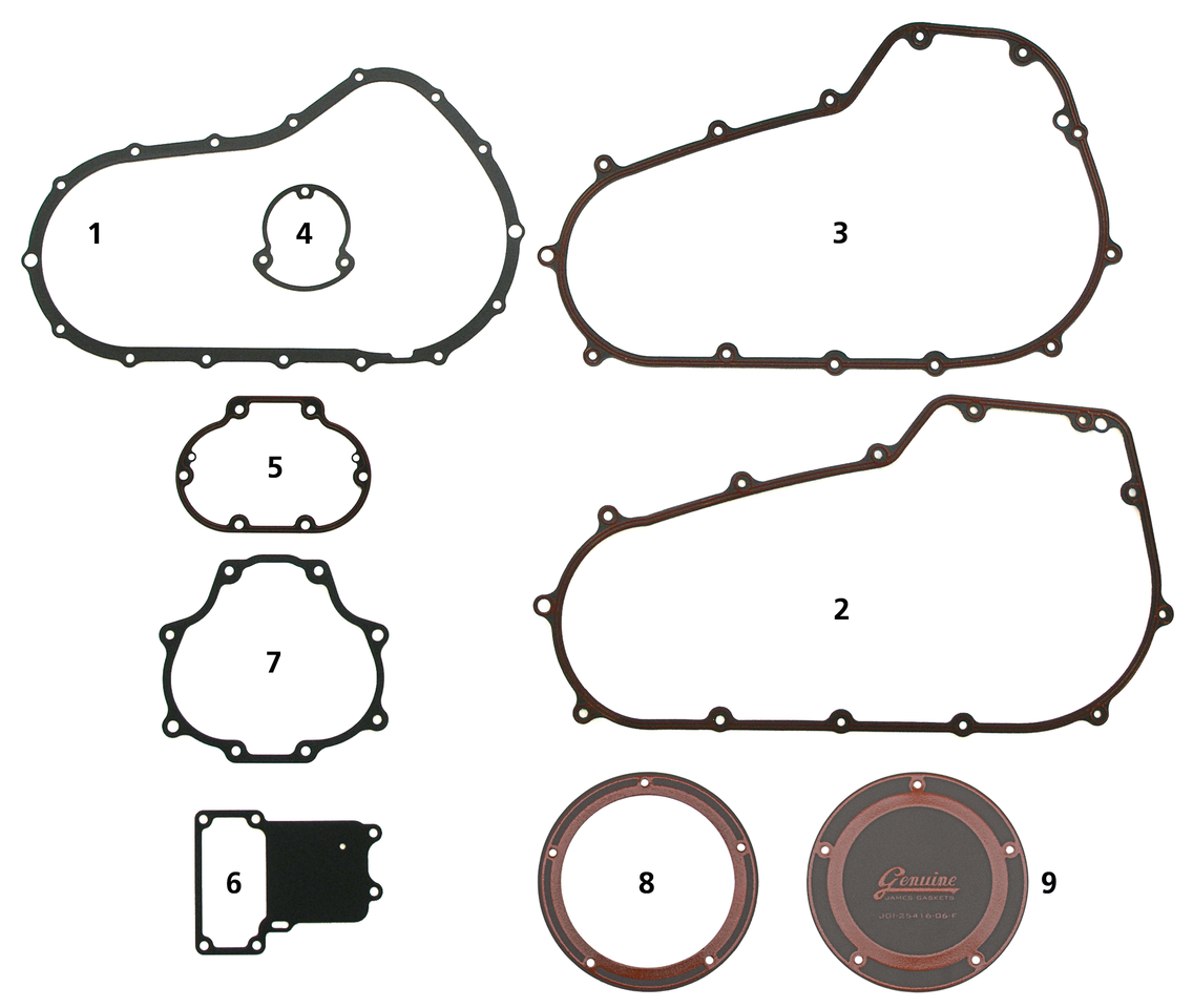 GASKETS, O-RINGS AND SEALS FOR 2004 TO PRESENT XL & XR SPORTSTER AND 2003-2010 BUELL | Sportster