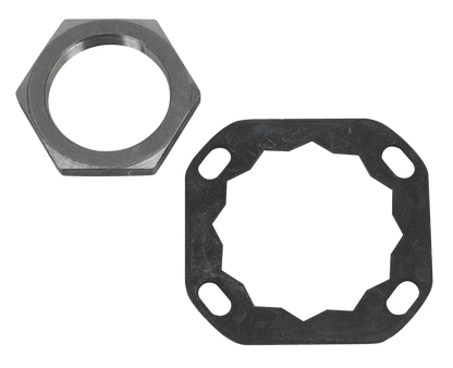 DRIVE PULLEY NUT AND LOCK PLATE FOR 6-SPEED MODELS | Dyna | Softail | Touring | Trike