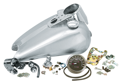 ONE PIECE STRETCHED TANK, DASH & SPEEDO KITS FOR SPORTSTER | Sportster