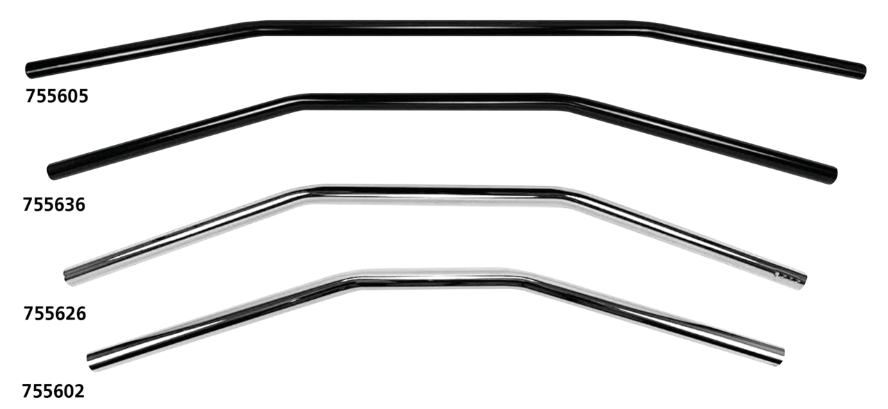 WESTLAND CUSTOMS 7/8" (22MM) DIAMETER DRAG BARS | Street | Tube frame | XB