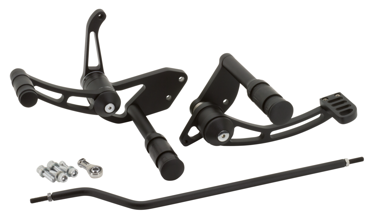 BILLET ALUMINUM FORWARD CONTROL KIT FOR DYNA | Dyna