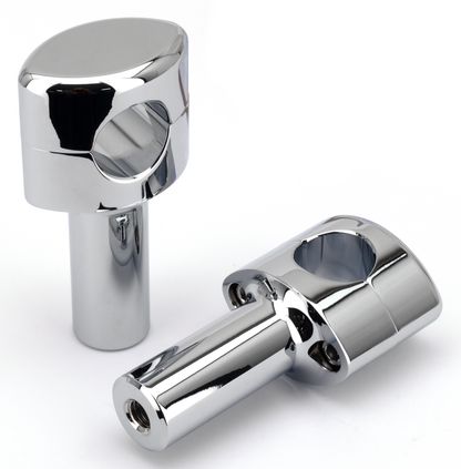 INFINITY RISERS FOR 1 1/4" HANDLEBARS | Big Twin | Dyna | FX | FXR | Servi-Car | Softail | Sportster | Touring | Trike