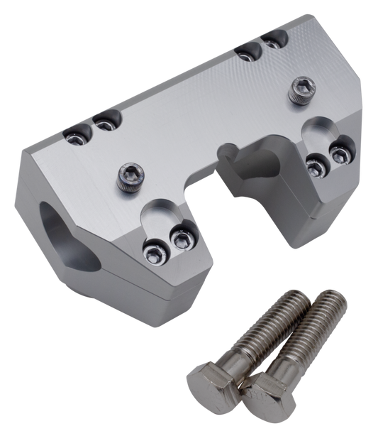 BILLET ALUMINUM RISER CLAMP FOR 1 1/4" FAT BAR ON TOURING | Touring | Trike