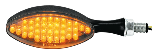 EU APPROVED BLACK LED TURN SIGNAL
