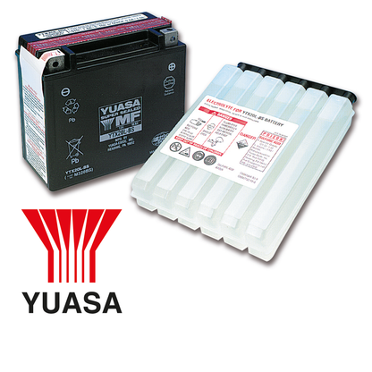 YUASA "V-FORCE" HIGH OUTPUT MAINTENANCE FREE BATTERIES | Adventure Touring | RH Sportster | Sportster