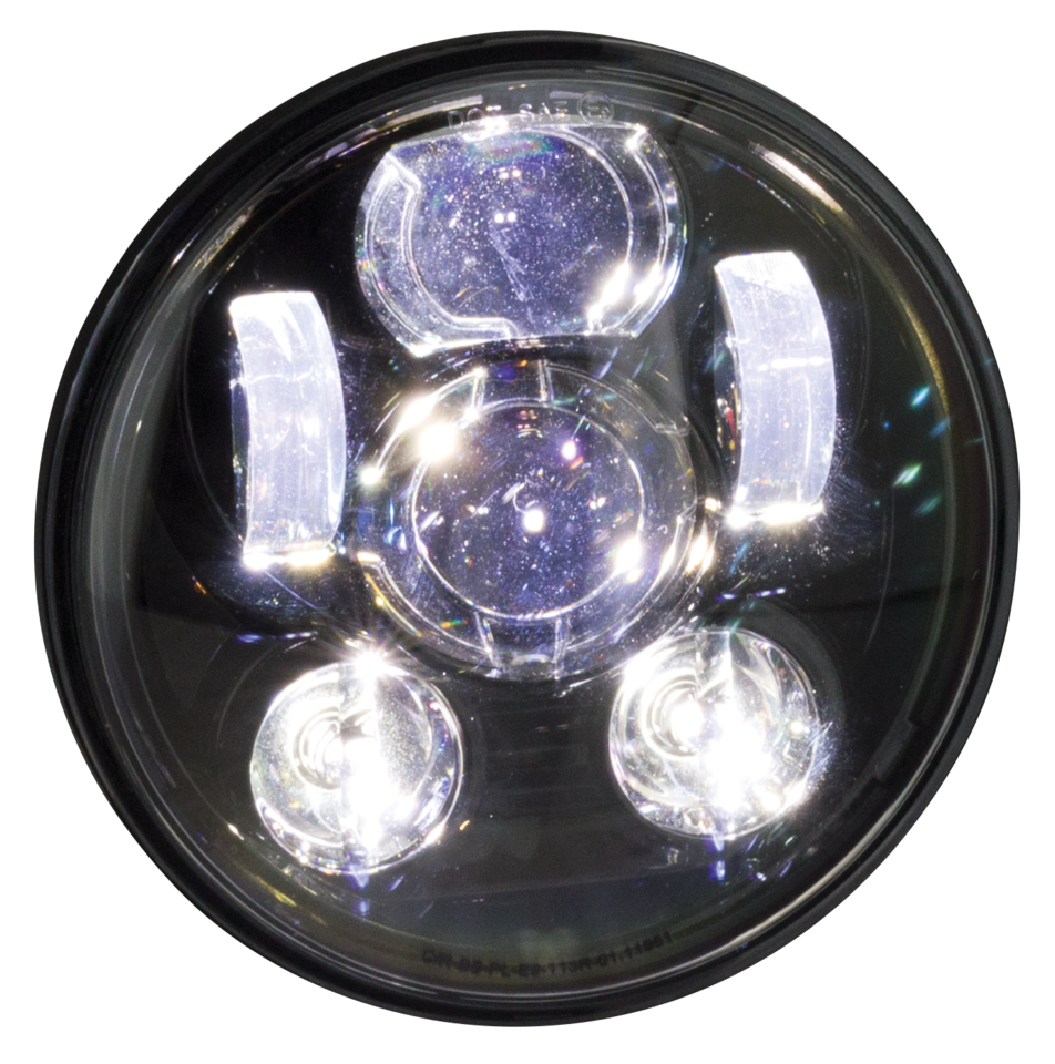NIGHT OWL E-APPROVED 5 3/4" LED HEADLIGHT UNIT | Dyna | FXR | Scout | Softail | Sportster | Street | V-Rod
