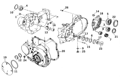 LOWER END PARTS FOR 1954-1956 KH & 1957-1976 XL | Big Twin | Dyna | FX | FXR | KH | KR | Softail | Sportster | Touring