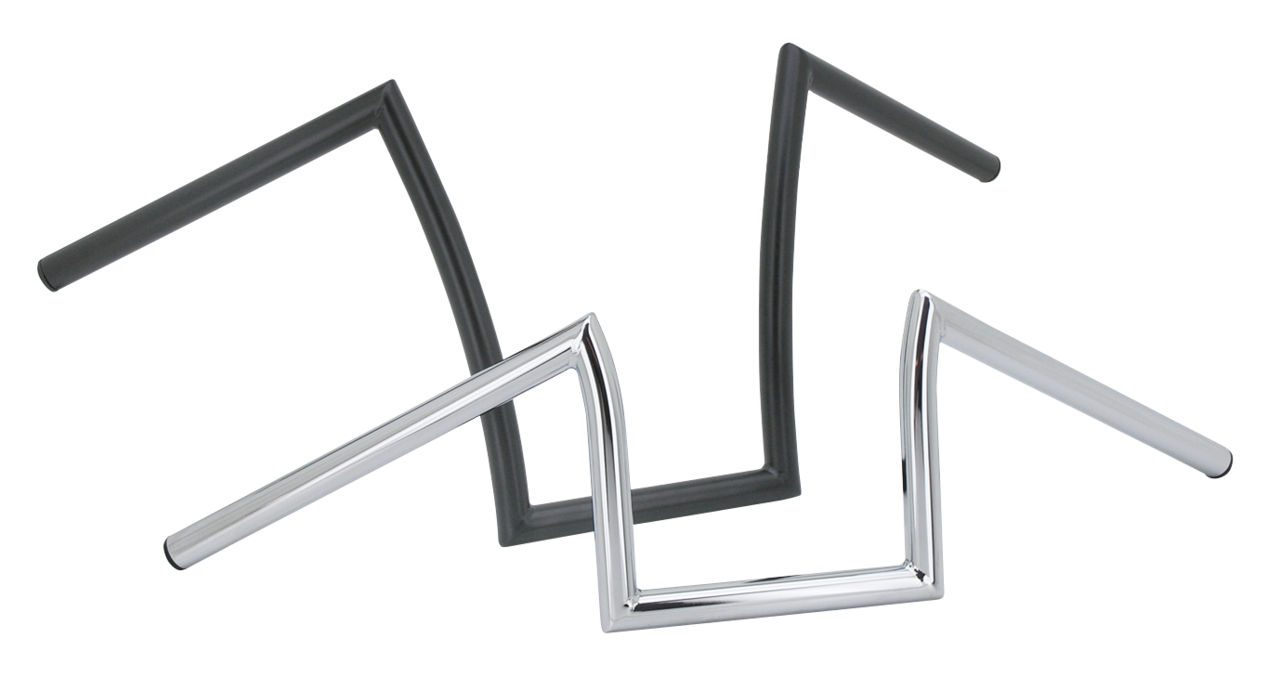 TYPHOON ONE INCH DIAMETER APE HANGER HANDLEBARS | Big Twin | Dyna | FX | FXR | KH | Kingpin | KR | Servi-Car | Softail | Sportster | Touring | XR