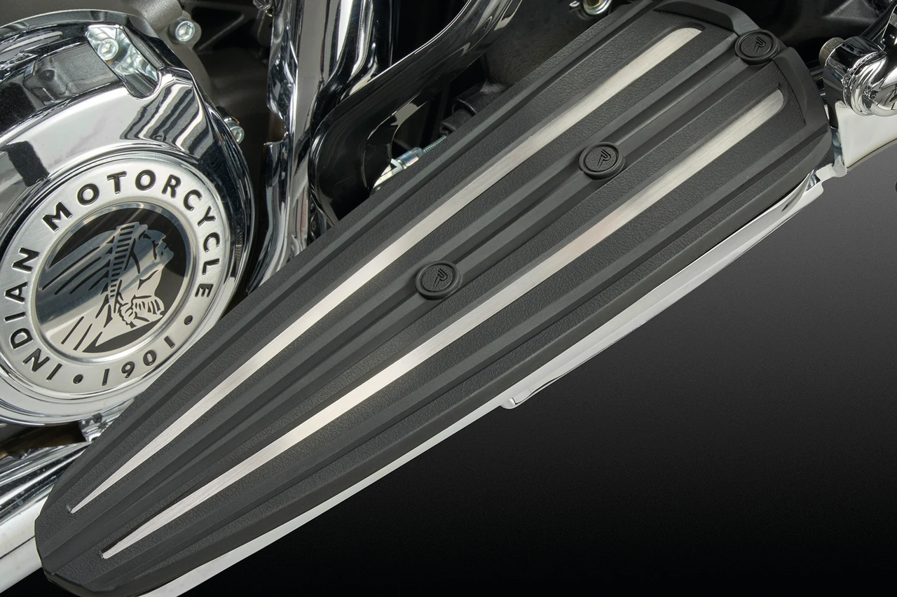 RYDECULTURE BY CIRO FLOORBOARD INSERTS FOR BIG INDIAN | Challenger | Chief | Pursuit | Roadmaster | Springfield