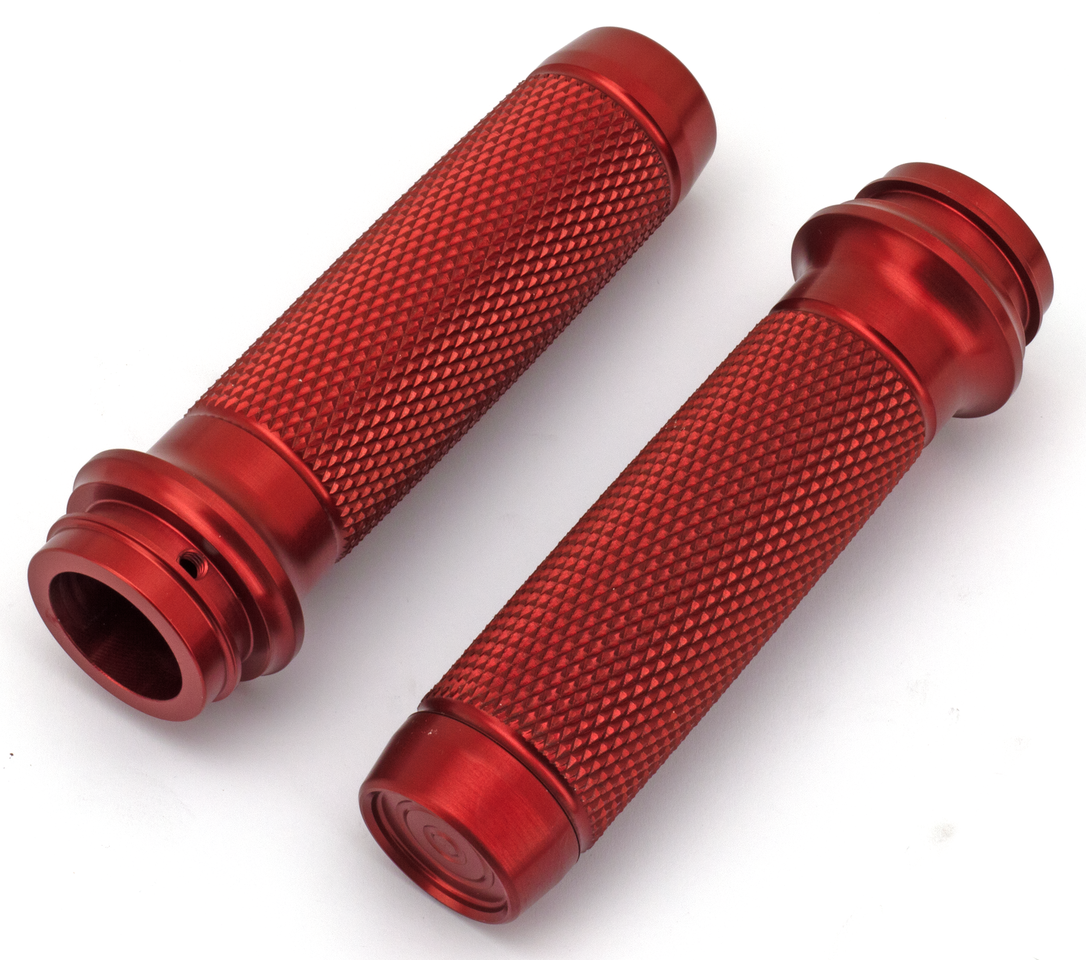 BRASS BALL CYCLES HANDLEBAR GRIP SETS | Big Twin | Dyna | FX | FXR | Softail | Sportster | Touring | Trike | V-Rod | XR