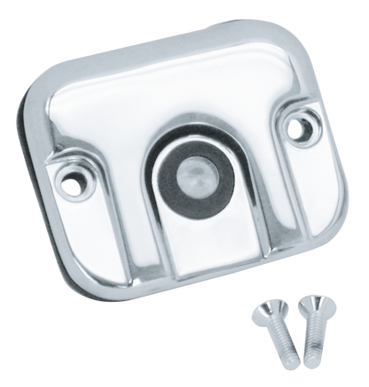 CHROME MASTER CYLINDER COVER 1996 STYLE | Dyna | FXR | Softail | Sportster | Touring