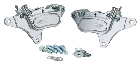 GMA FRONT ONE PIECE CALIPER AND BRACKET KITS | Big Twin | Dyna | FX | FXR | Softail | Sportster | Touring