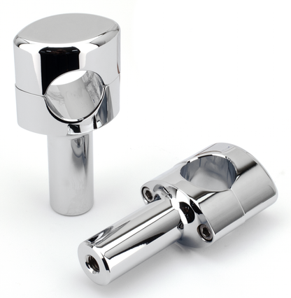 INFINITY RISERS FOR 1 1/2" SUPER FAT BARS | Big Twin | Dyna | FX | FXR | Servi-Car | Softail | Sportster | Touring | Trike