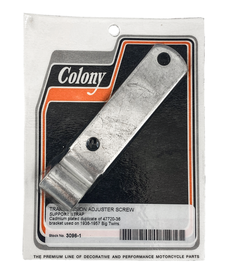 COLONY TRANSMISSION ADJUSTER SCREW SUPPORT STRAP | Big Twin