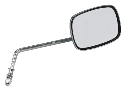 ONE PIECE DIE-CAST CHROME MIRRORS