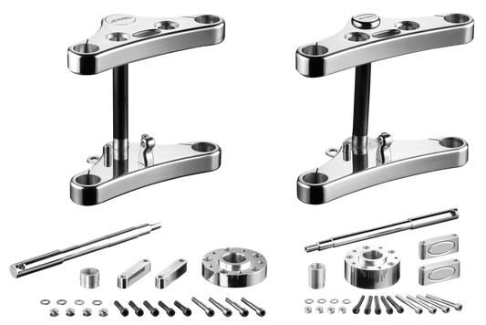 REBUFFINI LEDA TRIPLE TREES FOR SPORTSTER, FXR & DYNA