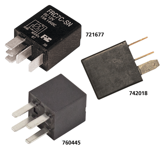 MICRO STARTER RELAYS | Dyna | Softail | Touring | XB