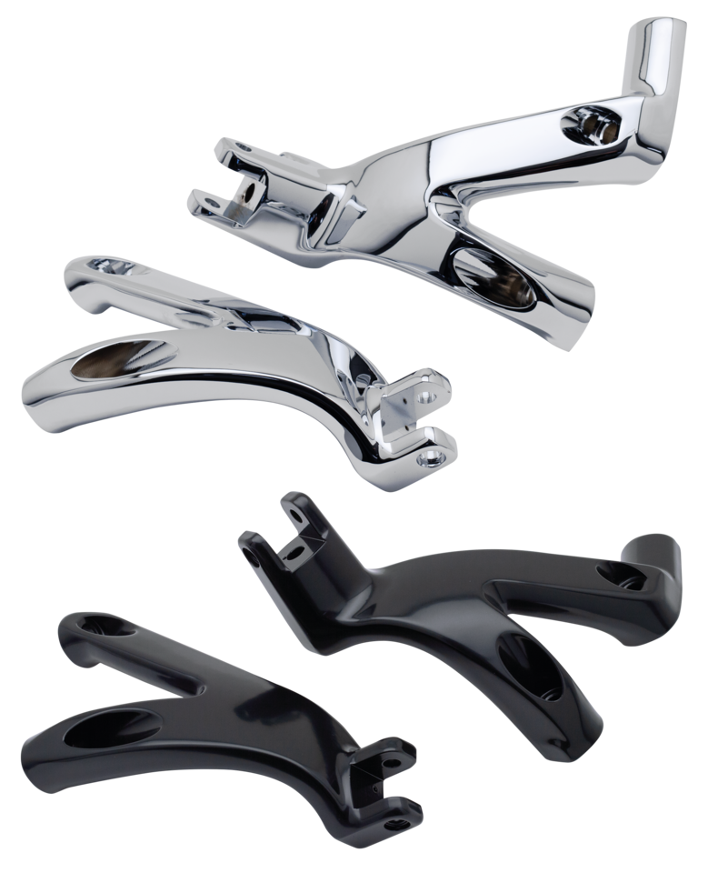 FLOORBOARD TO FOOT PEG CONVERSION BRACKETS FOR MILWAUKEE EIGHT SOFTAIL | Softail