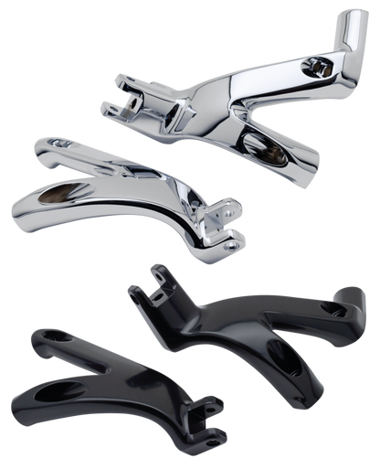 FLOORBOARD TO FOOT PEG CONVERSION BRACKETS FOR MILWAUKEE EIGHT SOFTAIL | Softail