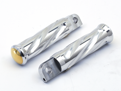 KEN'S FACTORY NEO FUSION FOOT & SHIFTER PEGS | Dyna | FXR | Softail | Sportster